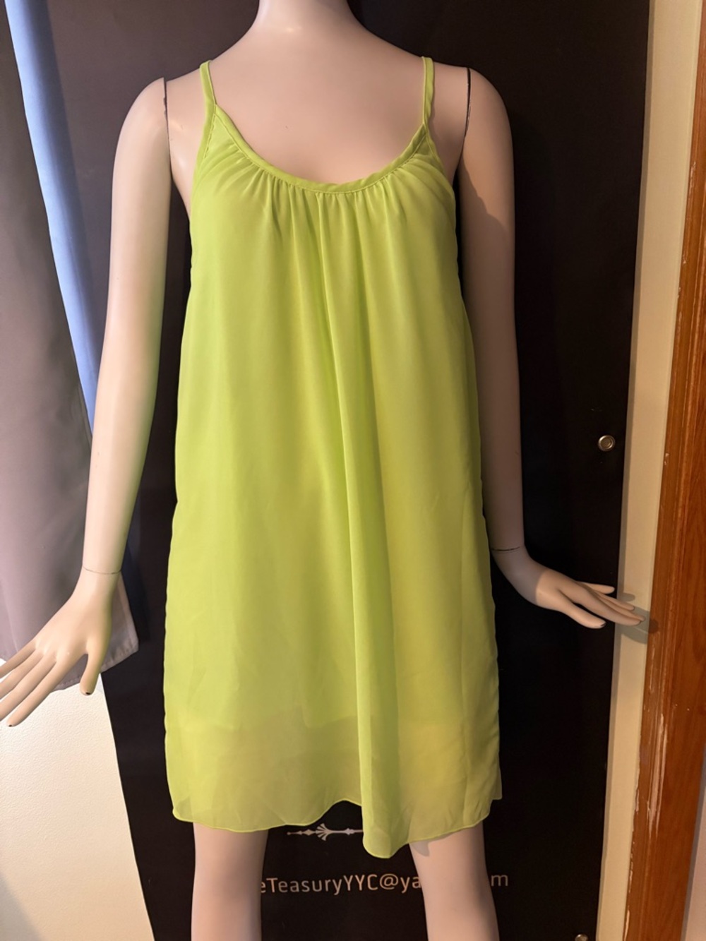 Lime Green Slip Dress - Women's Intimates & Sleepwear